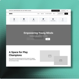 Empowering Young Minds portfolio artwork