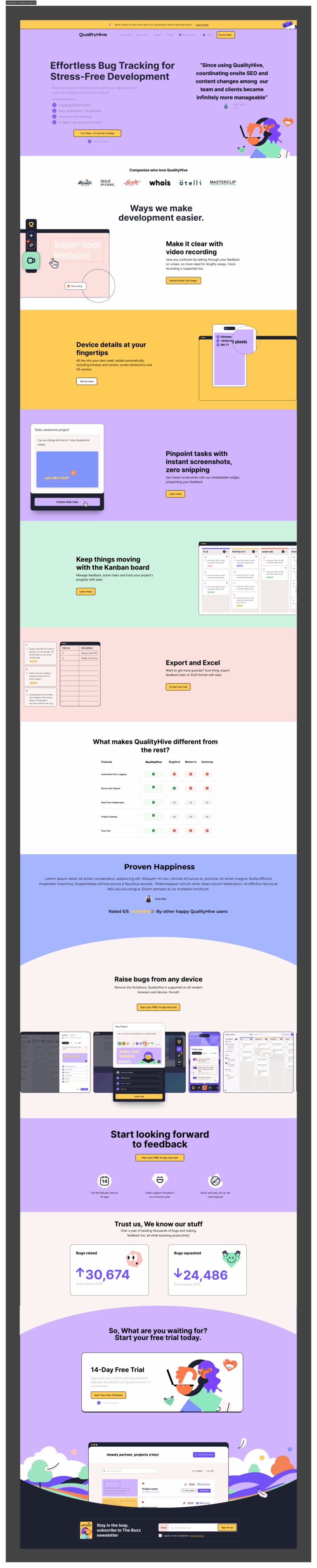 Landing Page