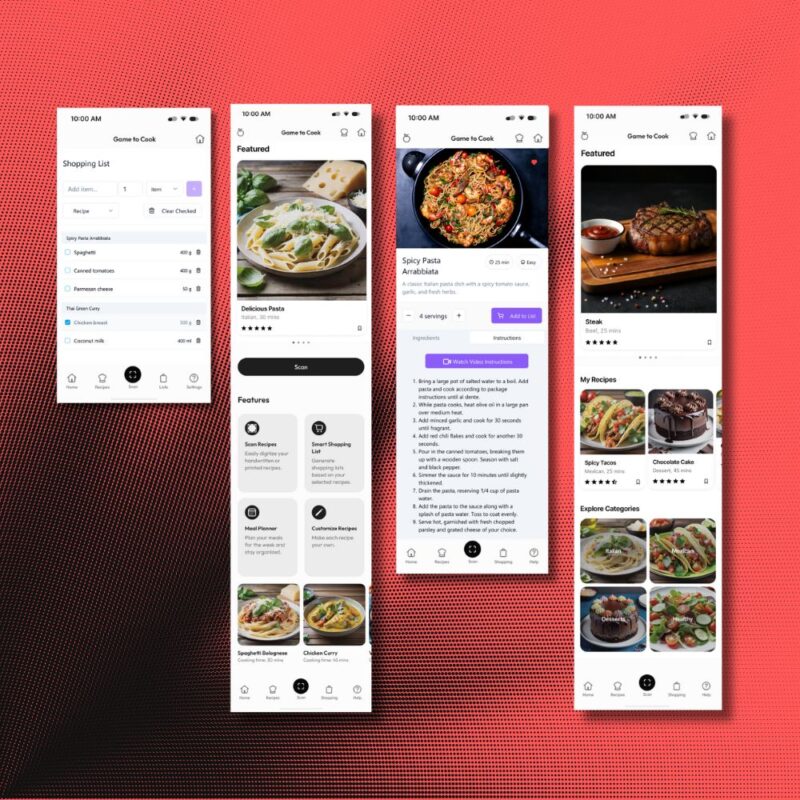 Mobile Wireframes